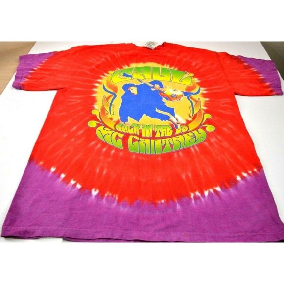 2006 Paul McCartney Tie Dyed Psychedelic T Shirt Back in the US Tour size L Mens - Picture 2 of 10
